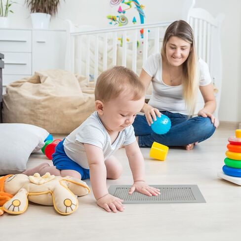 قطعتان من أغطية فتحات تهوية الأطفال لسجلات فتحات تهوية السقف والأرضيات المنزلية، وغطاء فتحة تهوية أرضية من السيليكون، والتقاط الأشياء الصغيرة وشعر الحطام ومنتج آمن للأطفال، وغطاء فتحة تهوية أرضية مقاوم للأطفال (رمادي) in Kuwait