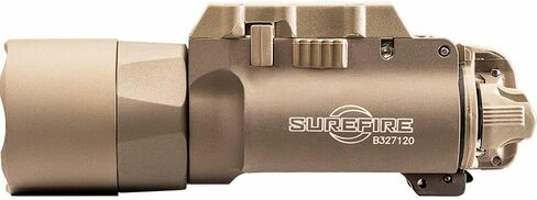 SureFire X300U-A Ultra High Output 1000 Lumens LED Weapon Light, Black, with 12 Extra CR123A and 3 Battery Cases - Universal/Picatinny Lever Latch Rail Mount, Z-XBC Push/Toggle Switch, 6V in Saudi Arabia
