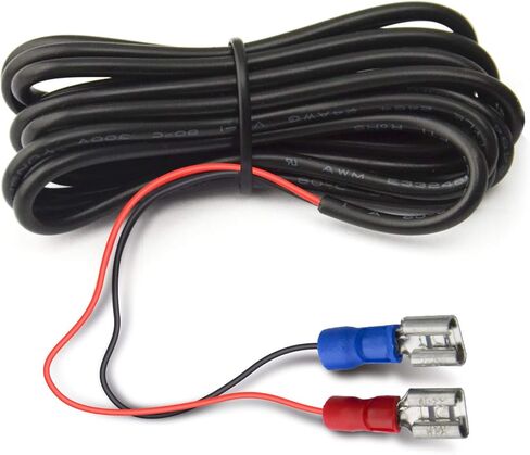 كابل توصيل بطارية 12 فولت مع موصلات أنثى بأسمائها الحقيقية 6.56 قدم / 2 متر in Kuwait