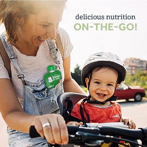 Gerber Organic Baby Food Pouches, 2nd Foods for Sitter, Fruit & Veggie Variety Pack, 3.5 Ounce (Set of 18) in Saudi Arabia