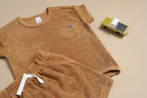 Modern Moments baby-boys 2-piece Knit Terry Shirt and Short in Saudi Arabia