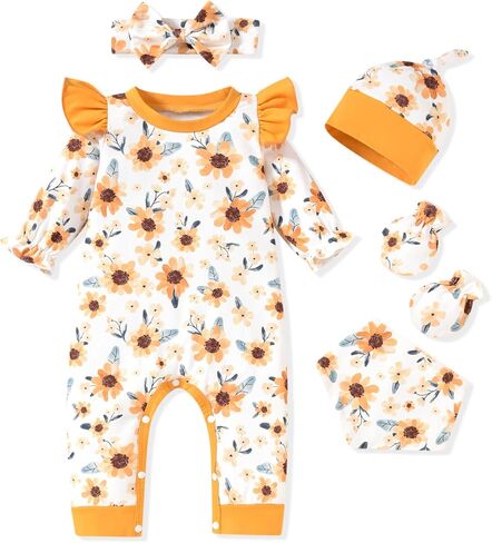 Aalizzwell Newborn Baby Girl Romper in Saudi Arabia