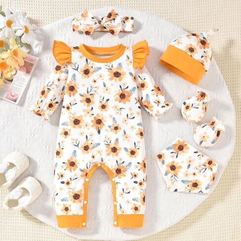 Aalizzwell Newborn Baby Girl Romper in Saudi Arabia