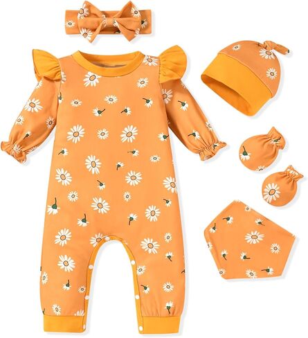 Aalizzwell Newborn Baby Girl Romper in Saudi Arabia