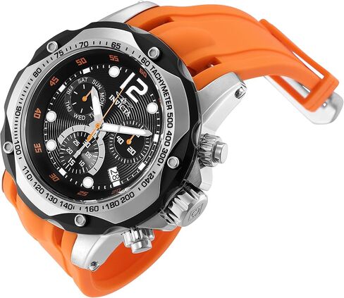 Invicta Men's 20072 Speedway Analog Display Swiss Quartz Orange Watch in Saudi Arabia