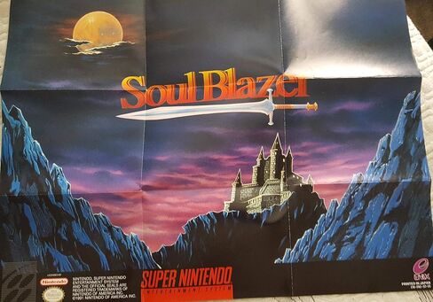 Soul Blazer - Nintendo Super NES (Renewed) in Saudi Arabia