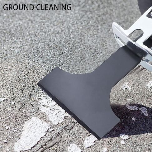 EMVANV 4 قطع/مجموعة من شفرات المنشار الترددي، مرفق أداة الكشط للمناشير الترددية، أدوات تنظيف البلاط من الفولاذ الكربوني لإزالة فجوات صمغ البلاط والمواد اللاصقة، وتنظيف الجدران (4 قطع) in Kuwait