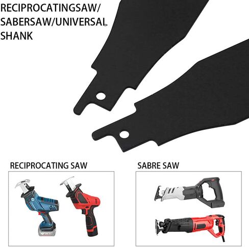 EMVANV 4pcs/Set Reciprocating Saw Saber Blade, Scraping Tool Attachment for Reciprocating Saws, Carbon Steel Tile Cleaning Tools for Removing Tile Grout Glue Gaps Adhesives, Wall Cleaning(4 pcs) in Saudi Arabia