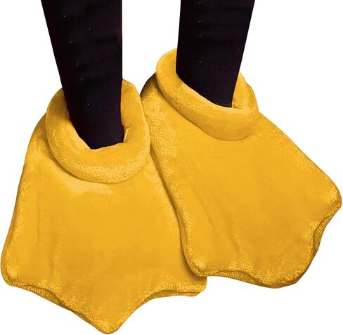 Cartoon Duck Feet House Slippers Cute Fluffy Claw Paw Indoor Shoes Funny Xmas Halloween Plush Fuzzy Warm Home Slippers in Kuwait