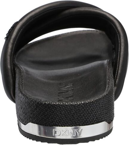 DKNY Women's Criss Cross Flat Sandal Slide in Saudi Arabia
