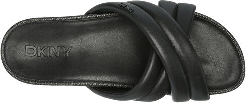 DKNY Women's Criss Cross Flat Sandal Slide in Saudi Arabia