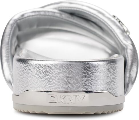DKNY Women's Criss Cross Flat Sandal Slide in Saudi Arabia