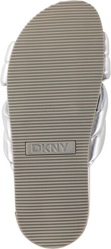 DKNY Women's Criss Cross Flat Sandal Slide in Saudi Arabia