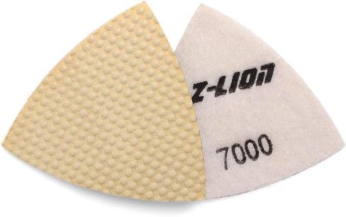 Diamond Triangular Polishing Pads Glass Triangular Sanding Pads, for Concrete Granite Marble Glass (4 PCS) in Saudi Arabia
