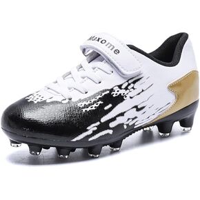 ziitop Kids Soccer Shoes for Boys Girls Youth Football Cleats Outdoor & Indoor Baseball Shoes, Lightweight Breathable Conical Studs, Running & Training for Students (Little Kids/Big Kids)