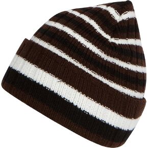 Sakkas Sam Unisex Ribbed Stripe Beanie Cap