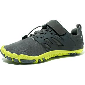 deenor Adjustable Water Shoes for Men Quick Dry Wide Toe Aqua Shoes for Swim Beach Surf