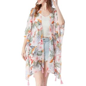 Beach Cover Up for Women Swimsuit Coverups Kimonos Loose Casual Cardigan Swimwear