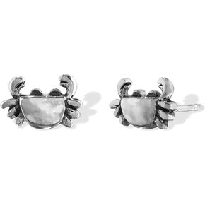 Boma Jewelry Sterling Silver Crab Stud Earrings