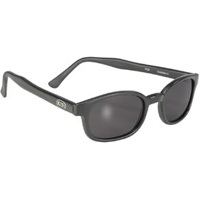 Pacific Coast Sunglasses KD's Black Matte Frame/S/D Grey Lens (21120) Rectangular Sunglasses, Adult