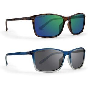 2 Pairs Epoch 11 Polarized SunglTortoise Frame Green Mirror Lens Blue-Fade Frame Smoke Lens in Saudi Arabia