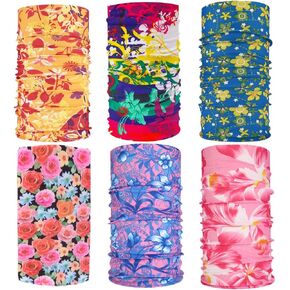 Bandanas UV Shield for Face Cover Balaclava Head Buff Scarf Fishing