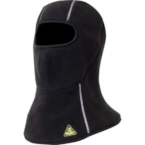 RefrigiWear Extreme Dual-Layer Polartec Fleece Warm Balaclava Face Mask with Reflective Piping