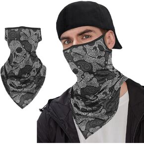 Balaclava Ski Mask, Motorcycle Helmets Liner Neck Gaiter, Quick-Dry Half Masks