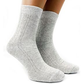 جوارب FlaxSox النسائية الرفيعة القابلة للتنفس من الكتان العضوي