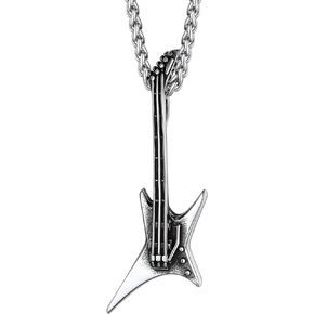 Richsteel Necklaces for Men Womens Stainless Steel Punk Rock Roll Pendant Hip Hop Jewelry