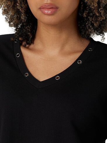 Rock & Republic Women's V-Neck Pullover Sweatshirt in Kuwait