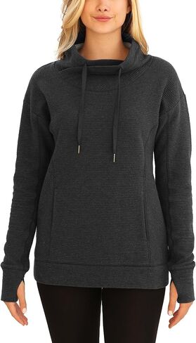 Kirkland Signature Ladies' Mock Neck Pullover Sweater Sweatshirt Top in Saudi Arabia