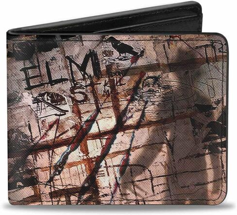 محفظة buckle-down إيلم St/مقاوم للخدش & scribbles/Freddy Shadow الإكسسوارات - Wallet Elm St/Scratch & Scribbles/Freddy Shadow One Size Multi in Saudi Arabia