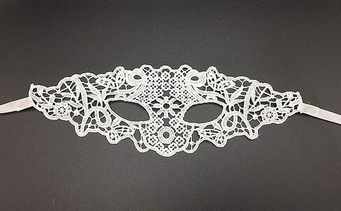 Sexy Babydoll Porn Lingerie Sexy Black/White/Red Hollow Lace Mask Erotic Costumes Women Sexy Lingerie Hot Cosplay Party Masks in Saudi Arabia