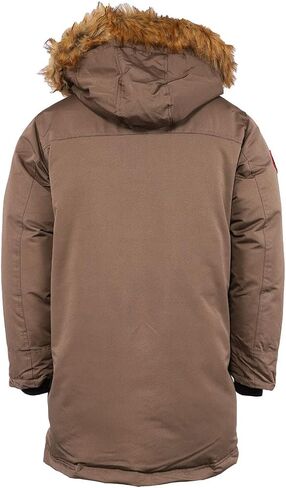 كندا Weather Gear سترة باركا للرجال رمادي داكن / L in Kuwait