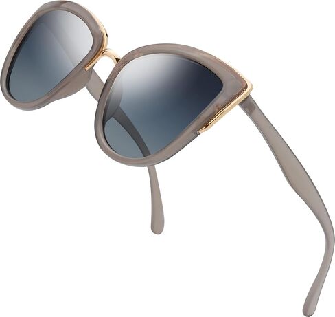 The Fresh Polarized Cat Eye Designer Retro Vintage Sunglasses FR17264P in Kuwait