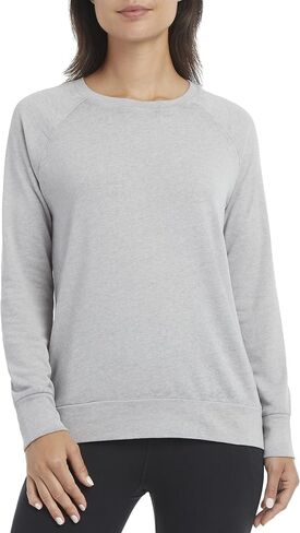 Women's Long Sleeve Mineral Wash Pullover in Saudi Arabia