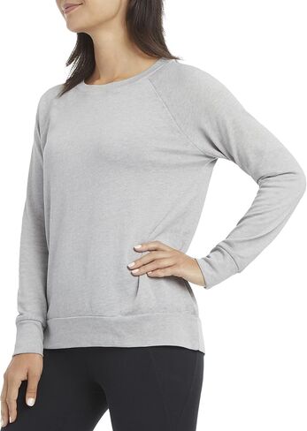 Women's Long Sleeve Mineral Wash Pullover in Saudi Arabia