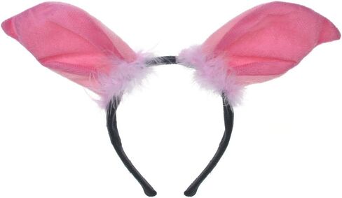 TopTie Plush Animal Headbands for Halloween Decorations, Ear Horn Hair Hoop for Kid & Adult, Birthday Dress-Up Party Supplies in Saudi Arabia