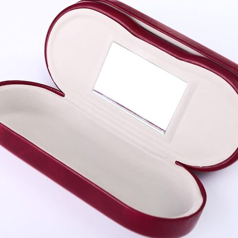 Double Glasses Case Hard Shell Dual Eyeglasses Case Protective for 2 Pairs of Glasses (Not Suitable for Sunglasses) in Saudi Arabia