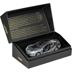 Corgi Diecast James Bond Aston Martin DBS 'Quantum of Solace' - 1:36 Pre-Built Model Vehicle Toy, Classic Metal Die Cast Collectible, Auto Toys Model for Adults - Silver
