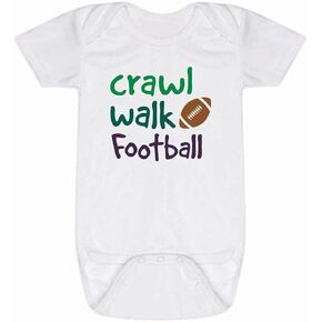 ChalkTalkSPORTS Football Baby & Infant One Piece | Football Theme Bodysuits