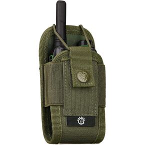 Protector Plus Tactical Radio Pouch MOLLE Interphone Holder Case Military Walkie Talkies Holster Tool Bag