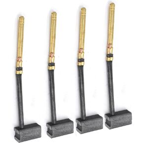 NOQUKA 445861-03 445861-25 Carbon Brush,Replace For DeWalt DW402 DW421 - Replacement Kit for Power Tools (4 PCS 1 PACK)
