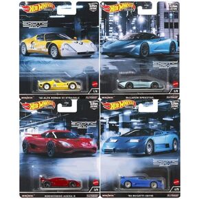 Hot Wheels Car Culture 2022 Exotic Envy Set of 4 Diecast Vehicles from FPY86-957M Release