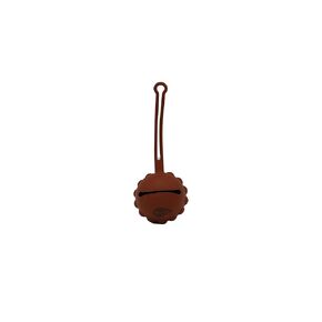 Sweetie Silicone Pacifier Holder Case, Pacifier Container Fits Pacifiers & Pacifier Clip, Portable for Travel Outdoor Activities, Sun Flower, Lion Shape, 1 Piece (Brown)