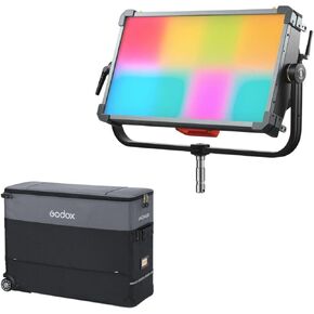 Godox Knowled P600R 600W RGB LED Video Light Panel with Carry Bag