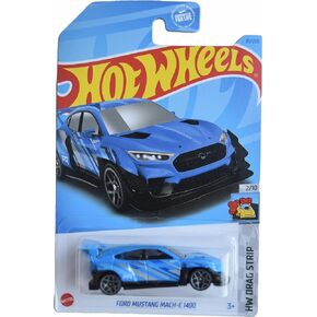 Hot Wheels Ford Mustang Mach E 1400, HW Drag Strip 2/10 [Blue] 81/250