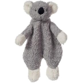 Apricot Lamb Stuffed Animals Security Blanket Gray Koala Infant Nursery Character Blanket Luxury Snuggler Plush(Gray Koala, 10 Inches)