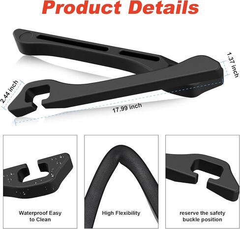 KOVSPO حشو فجوات مقعد السيارة، قطعتان منظم حشو فجوات السيارة، 2 في 1 حشو فجوات المقعد العالمي يناسب سيارات الدفع الرباعي والشاحنات، املأ الفجوة بين المقعد ووحدة التحكم لمنع الأشياء من السقوط (أسود) in Kuwait